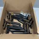 Wallmaster Garage Storage Organization Wall Mount, Garden Tool Rack Organizer Heavy Duty Folding Chair Hangers with 12 Adjustable Hooks 96inch Tracks Max Load 900lb