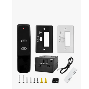 Upgrade Gas Fireplace Remote Switch System Kit for Standard Millivolt Valve Appliances, Compatible with Skytech, Majestic, Ambient, Empire, Monessen, Vermont Fireplaces, 5 Year