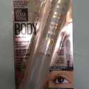 Maybelline Lash Sensational Body Washable Mascara, Volume and Length Formula for 24HR Lash Lift, Smudge and Clump-Resistant, Brownish Black