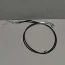 HDBUBALUS Motorcycle Throttle Cable Fit for Harley Sportster Iron XL 883 1200 Dyna Softail Road King (Size: 110cm)