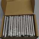 Estmoon 30 Pack Brushed Nickel Cabinet Handles 3 Inch Hole Center Drawer Pulls Stainless Steel Cabinet Pulls Silver Kitchen Handles Cabinet Hardware for Drawers, Cupboards - 5" Length, 3" Hole Center