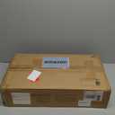 RUSTOWN Fluted Bathroom Wall Cabinet with 2 Doors, 3-Tier Modern Farmhouse Medicine Cabinet, Over The Toilet Storage Cabinet with Adjustable Shelf and Towel Bar (Dark Walnut, Medium)