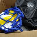 Forever Champ Volleyball Net for Backyard, Beach, Home, Includes 32x3 Ft Regulation Size Net, 8.5-Inch PU Volleyball, Carrying Bag, Boundary Lines, Steel Poles & Pump, Portable Volleyball Net Outdoor