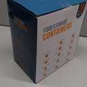 JSCARES 40 PCS Food Storage Containers with Lids Airtight (20 Lids &20 Containers) - Leakproof Meal-Prep Containers for Kitchen Storage Reusable Plastic Microwave/Dishwasher Safe with Labels & Pen