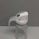 Marbrasse Oil Dispenser for Kitchen,20 OZ /600ml Leakproof Glass Oil Bottle with Auto Flip Cap,Olive Oil Container for Kitchen Cooking (White)