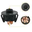 Hoypeyfiy 5 Terminal 3 Position Ignition Switch with 2 Keys, Replacement for Exmark Lazer Z, Next Lazer Z, Quest, Toro Z Master, TimeCutter ZS SS Series, Titan, Replaces 117-2221 137-4100