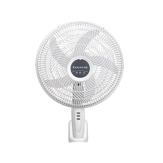 TAURUS BOLT| ECOJET Technology Fan| Wall Fan| 3 Speeds| Aerodynamic 16" Plastic Grille | Easy Installation