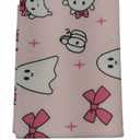 Puresora Halloween Pillow Covers 18x18 Set of 2 Throw Pillow Cases Soft Cushion Case Pillowcase for Chair Sofa Bedroom Living Room Home Decor, Pink