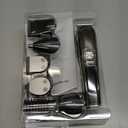 Ufree Beard Trimmer for Men, Waterproof Electric Razor for Nose, Body, Face & Mustache, Cordless Hair Clippers Shavers Grooming Kit, Gifts for Men Husband Father (Silver)