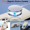 SUPFINE Magnetic for iPhone 15 Pro Case (Compatible with MagSafe) (Military Grade Drop Protection) Slim Translucent Matte Shockproof with Anti-Fingerprint Phone Case,Antique White