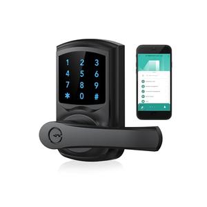 Hidalife Smart Door Lock with Handle, Keyless Entry Digital Lock with Keypad for Front Doors, Touchscreen, One-Touch Toggle, App Control
