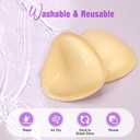 Sticky Bra Push Up Bra for Large Breasts - Double Sided Adhesive Bra, Waterproof for Swimwear (1 Pack, Nude)