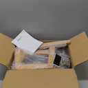 H&B Luxuries Multi-Functional Footrest Ottoman  Comfortable, Stylish, and Practical for Home & Office (Black, with Storage) (15.8"D x 18.9"W x 11.8"H)