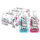 PRIME ZERO BERRY ICE & CHERRY ICE Sugar Free Sports Drinks, Electrolyte Enhanced to Replenish Fluids, B Vitamins, Antioxidants, Low Calorie, Made with Natural Flavors, 12 Fl Oz 24 Pack (EXP 05/01/27)
