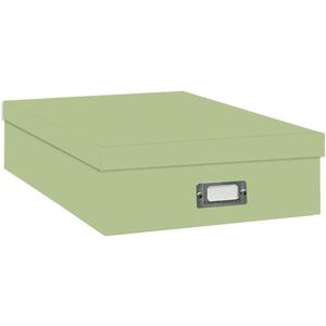 Pioneer Jumbo Scrapbook Storage Box, Sage Green, 14 3/4" x 13" x 3 3/4"