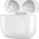 CIVPOWER Charging Case Replacement Compatible with AirPods 3 - Wireless AirPods 3rd Generation Charger Case with Pairing Sync Button Without Earbuds (White)
