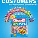 Tootsie Roll Charms Mini Pops - 4.5 lb Bag of Individually Wrapped Fruity Hard Candy Lollipops in 18 Fun Flavors - Peanut and Gluten Free, 400 Count, Packaging May Vary