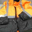 Ergodyne Hi Vis Bomber Safety Jacket (Orange, L)