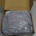 Newwiee Set of 4 Stretch Patio Cushion Covers Sofa Couch Seat Chair Slipcovers Cushion Cover Replacement Furniture Protector for Pets Washable(Seat Cover,Light Grey)