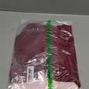 REORIA Long Sleeve Bodysuits for Women Square V Neck Going Out Top Double Lined Thong Body Suit Sexy Slimming Shirt 2025 Fall, Red, S