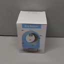 Quiet & Safe Indoor Fruit Fly Trap, Fan-Powered Insect Catcher for Kitchen - Kills Gnats, Mosquitoes, Moths, Flies with Light & Sticky Glue, Child and Pet Friendly (Blue)