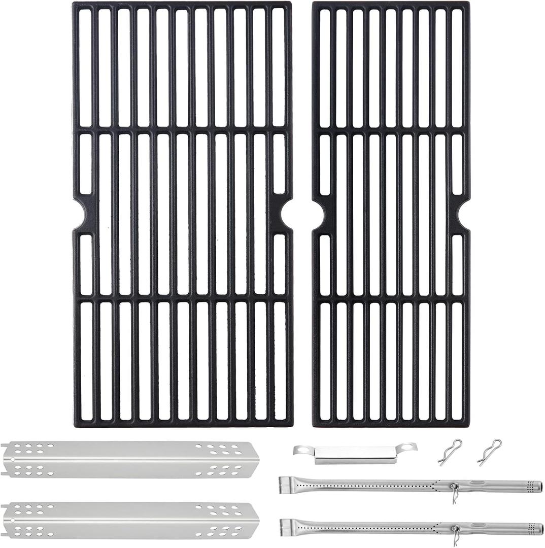 463673519 463625219 463625217 Grates Heat Tent Burner Grill Replacement Parts for Charbroil Gas Grill Parts G470-0002-W1 G470-0004-W1A G470-5200-W1 463673017 463673517 463673519P1 463673019