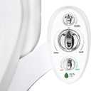 Warm Hot and Cold Bidet Attachment- Dual Nozzle Warm Water Bidet Attachment for Toilet with Self-Cleaning Nozzles and Ceramic Valves - Easy to Install Bidet with Picture Instructions