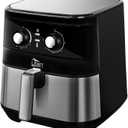 Air Fryer 5.8Qt/5.5L - Uten Electric Airfryer with Temperature Control, Timer, Non-Stick Fry Basket, 1700W High-power, Fast Oven Oilless Cooker, Dishwasher Safe - A Great Kitchen Assistant