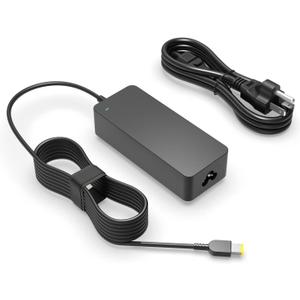 Superer 90W 65W Charger Fit for Lenovo Thinkcentre, Ideacentre AIO, Slim-Tip, Tiny M90q M80q M75q M70q M93p M920 M710q M720 Neo 50q 50a 50s 30a Gen 1 2 3 4 5 Desktop Laptop Replacement