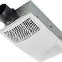 Broan-NuTone BHFLED80 PowerHeat Bathroom Exhaust Fan, Heater, and LED Light Combination, 80 CFM