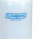 Nalgene HDPE Narrow Mouth BPA-Free Water Bottle, Clear, 32 oz