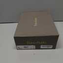 Franco Sarto womens Nora Ankle Strap Low Block Heel SandalHeeled Sandal (9.5, Silver Metallic)