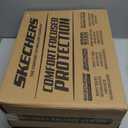 Skechers Mens Seat Covers, Air-Cooled Memory Foam Car Seat Covers Front Seats, Airbag Compatible,Universal Fit for Most Cars, SUVs, Vans and Trucks,Black