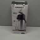 TOMAKEIT Airpot Coffee Dispenser Thermal with Pump,3L/102 Oz Insulated Stainless Steel Large Airpot Coffee Carafe Lever Action for Hot/Cold Water,Thermal Carafe for Hot Cocoa for Parties