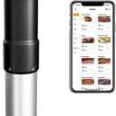 WIFI 2.4G Sous Vide Cooker 1000W Immersion Circulator with APP 14 Recipes,Alarm,Calibration & Timer, 3D Water Fast Heating Ultra-Quiet Sous Vide Machine