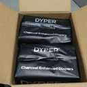 DYPER Charcoal Enhanced Diapers | Baby Diapers from Plant-Based* & Honest Materials | Day & Overnight Diapers | Disposable Diapers for Sensitive Skin (Size 6, 32, Count)