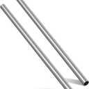 Hicarer 2 Pack 316 Stainless Steel Tubing, 1" Od (0.98"/25mm), 16 Gauge (1.5mm Wall), Round Metal Tube Industrial Metal Tubing for Home Furnishing, Machinery, Weldable/DIY Fabrication(24 Inch)