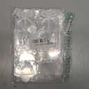 Leadigol 20 Pack Clear Favor Boxes with Bowknot,5x5x7cm,Small Clear Plastic Box,Transparent PVC Favor Boxes Packing Box,