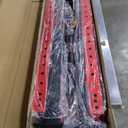 CAP Barbell Power Rack with Pull Up Bar & Attachments - Squat Rack & Strength Training Power Cage for Home Gym - Red