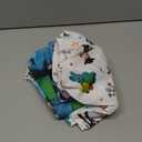 NOJO Disney Toy Story It's Play Time Blue, Green, and White, Woody and Buzz 2 Piece Toddler Sheet Set - Fitted Bottom Sheet and Reversible Pillowcase