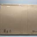 Large Bulletin Board, 48 X 35 Inches Felt Cork Board with 40 Pushpins, Foldable Felt Notice Pin Board Photo Display Board with Self-Adhesive Tape for Office Home School (White, 48x35 inch)