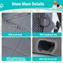 Dog Carrier Backpack - Legs Out Front - Facing Pet Carrier Backpack for Small Medium Large Dogs, Airline Approved Handsa - Canvas Mesh Free Cat Travel Bag
