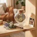 3 x Pet Memorial Hair Keepsake, Dog Memorial Gifts for Loss of Dog or Cat, Memorial Bottle for Pet Fur, Dog Hair Keepsake, Cat Fur Memory Remembrance