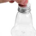 10pcs Christmas Drink Balls: 50ml Xmas Shot Glass Fillable Juice Bottles Clear Pendant Christmas Tree Ornament for Holiday Party Decoration 2.75X2.04X2.04in