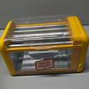 Nostalgia Oscar Mayer Extra Large Countertop 8 Hot Dog Roller and Bun Toaster Oven - Stainless Steel Rollers and Non-stick Warming Racks - Adjustable Timer, Compact