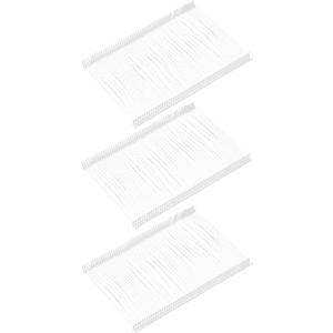 uxcell 5000pcs Standard Tagging Gun Fasteners 65mm Tagging Barbs Pins PP Plastic Tag for Price Tagging Gun, Clothing Tags Gun Attachments for Clothes Bag Fabric, White