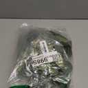 FUGZAUD 2 Pack Artificial Eucalyptus Garland Faux Silk Leaf Silver Dollar Eucalyptus Leaves Vines Handmade Garland Greenery Wedding Backdrop Indoor Outdoor Arch Wall Decoration