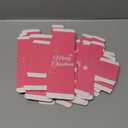 Christmas Advent Calendar 2025, Empty Advent Calendar to Till Yourself, 24 Days Christmas Countdown Advent Calendar, Reusable Countdown Boxes, Xmas Gifts for Boys Girls Teens Adults, Pink