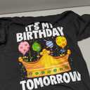It's My Birthday Tomorrow T-Shirt, M