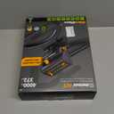 Melnor 65003-AMZ Mini Oscillating Sprinkler with Product Adapter Watering Set, On Base, Black, Yellow